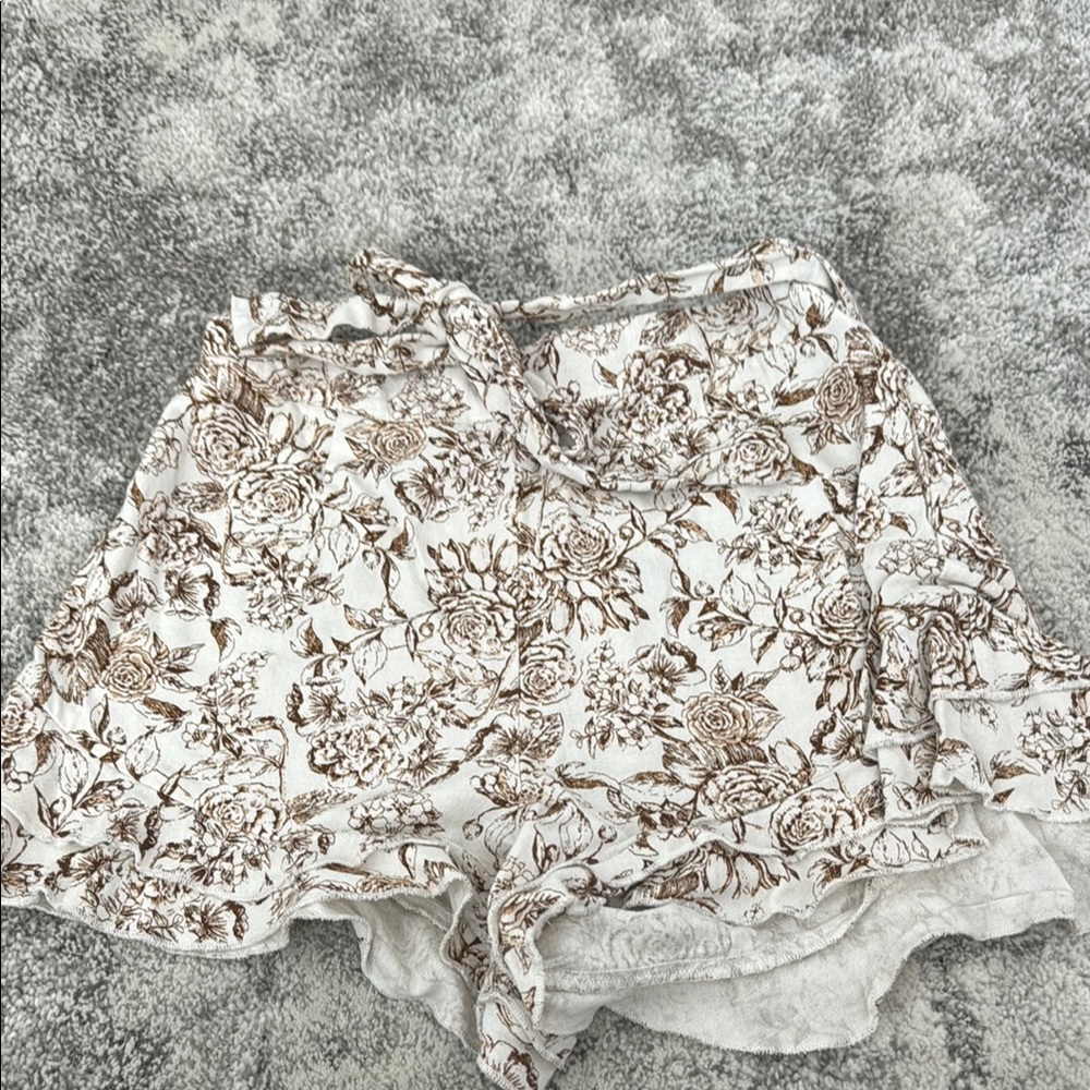 Floral Print Shorts